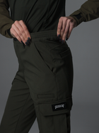 Тактичні штани жіночі BEZET Basic 6206 S Хакі (ROZ6501048935) - зображення 6