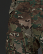 Тактичні штани чоловічі BEZET Strike 9681 3XL Камуфляжні (2000101681700) - зображення 9