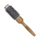 Щітка для волосся Eurostil термокерамічна з дерев'яною ручкою 38 мм (8423029032654) - зображення 1