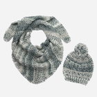 Комплект шапка + шарф Art Of Polo Cz20822 One Size Сірий (5902021139545) - зображення 1