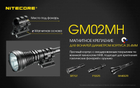 Кріплення на зброю, магнітне Nitecore GM02MH - зображення 3