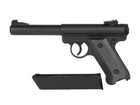 Страйкбольний пістолет Ruger MK1 Black Gas GNB [KJW] (для страйкболу) - зображення 5