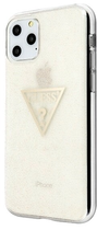 Панель Guess Glitter Triangle для Apple iPhone 11 Pro Золота (3700740461426) - зображення 1