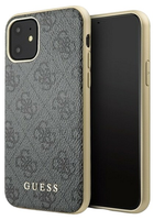 Etui Guess 4G Collection do Apple iPhone 11 Grey (3700740461822)