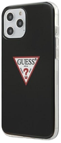 Панель Guess Triangle Collection для Apple iPhone 12/12 Pro Чорний (3700740481943) - зображення 1