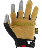 Тактичні рукавички Mechanix Leather M-Pact Fingerless Framer, Коричневий, XL - зображення 3