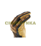 Тактичні рукавички Mechanix Leather M-Pact Fingerless Framer, Коричневий, L - зображення 4