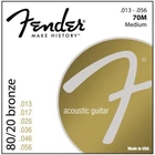 Струни для акустичної гітари Fender 70M