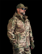 Тактичний костюм Soft Shell РУС ТАКТ мультикам 54 - зображення 5