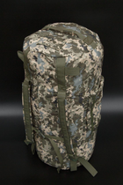 Военный баул сумка армейский рюкзак 110 литров пиксель - изображение 3