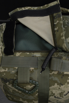 Військовий баул сумка рюкзак 100л Піксель - зображення 4