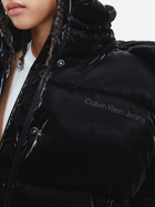 Куртка жіноча Calvin Klein J20J219838 L Чорна (8719856652043) - зображення 4