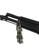Ремень оружейный двухточечный с усиленным карабином uaBRONIK Мультикам - изображение 7