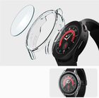 Etui + szkło ochronne Spigen Thin Fit ACS05400 do Samsung Galaxy Watch 5 Pro 45 mm Przezroczysty (8809811868258) - obraz 3