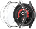 Etui + szkło ochronne Spigen Thin Fit ACS05400 do Samsung Galaxy Watch 5 Pro 45 mm Przezroczysty (8809811868258) - obraz 7