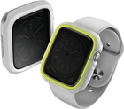 Чохол Uniq Moduo для Apple Watch Series 4/5/6/7/8/SE/SE2 40-41 мм Lime/White (8886463684405) - зображення 3