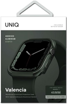 Чохол Uniq Valencia для Apple Watch Series 4/5/6/7/8/SE/SE2 44-45 мм Green (8886463680070) - зображення 3