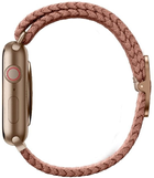 Ремінець Uniq Aspen Braided для Apple Watch Series 1/2/3/4/5/6/7/8/SE/SE2 38-41 мм Citrus Pink (8886463679470) - зображення 5