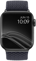 Ремінець Uniq Aspen Braided для Apple Watch Series 1/2/3/4/5/6/7/8/SE/SE2 42-45 мм Pebble Grey (8886463679494) - зображення 1
