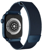 Pasek Uniq Dante Stainless Steel do Apple Watch Series 1/2/3/4/5/6/7/8/SE/SE2 42-45 mm Niebieski (8886463679197) - obraz 2