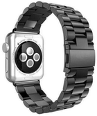 Pasek Mercury Metal do Apple Watch Series 1/2/3/4/5/6/7/8/SE/SE2 38-41 mm Czarny (8809724801410) - obraz 2
