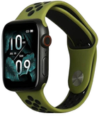 Pasek Beline Sport Silicone do Apple Watch Series 1/2/3/4/5/6/7/8/SE/SE2/Ultra 42-49 mm Zielono-Czarny (5904422919924) - obraz 1