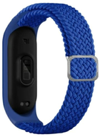 Pasek Beline Textile do Xiaomi Mi Band 3/4 Niebieski (5904422914141) - obraz 1