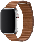 Pasek Apple Leather Loop Band MXAG2AM/A do Apple Watch Series 1/2/3/4/5/6/7/SE 42-44 mm Brązowy (190199413122)