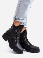 Жіночі зимові черевики низькі S.Barski HY93-52A 36 Чорні (5905677983128) - зображення 3
