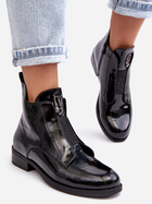 Жіночі зимові черевики низькі S.Barski HY75-120 40 Чорні (5905677982800) - зображення 6