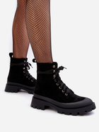Жіночі зимові черевики низькі Gordts 37 Чорні (5905677980578) - зображення 6