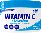 Suplement diety 6PAK Nutrition Vitamin C + L- Lysine Powder 240 g (5902811810807) - obraz 1
