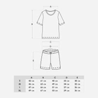 Piżama dwuczęściowa damska Yoclub PIA-0024K-A110 XL Wielobarwna (5903999457785) - obraz 3