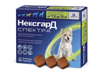 Таблетки проти бліх, кліщів та гельмінтів NexGard Spectra 7.5-15 кг (арт 159905)