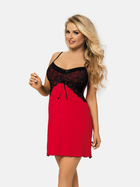 Нічна сорочка жіноча DKaren Slip Tatiana 2XL Червона (5903068512995) - зображення 1