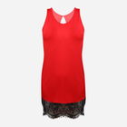 Нічна сорочка жіноча DKaren Slip Taylor M Червона (5903251377233) - зображення 1