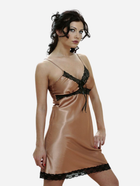 Нічна сорочка жіноча DKaren Slip Viola L Світло-коричнева (5901780619213) - зображення 1