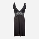 Нічна сорочка жіноча DKaren Slip Pia XS Чорна (5903251461130) - зображення 1
