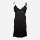 Нічна сорочка жіноча DKaren Slip Zuwena M Чорна (5903251468641) - зображення 3