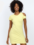 Нічна сорочка жіноча DKaren Slip Esi M Жовта (5903251468948) - зображення 1