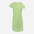 Нічна сорочка жіноча DKaren Slip Esi M Світло-зелена (5903251469181) - зображення 4