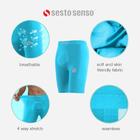 Spodenki męskie termiczne Sesto Senso CL41 S/M Niebieskie (5904280038270) - obraz 4