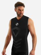 Koszulka męska termiczna bez rękawów Sesto Senso CL38 L/XL Czarna (5904280037563) - obraz 1