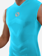 Koszulka męska termiczna bez rękawów Sesto Senso CL38 L/XL Niebieska (5904280037471) - obraz 5