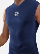 Koszulka męska termiczna bez rękawów Sesto Senso CL38 L/XL Granatowa (5904280037532) - obraz 5