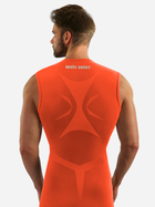 Koszulka męska termiczna bez rękawów Sesto Senso CL38 S/M Pomarańczowa (5904280037587) - obraz 3