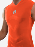 Koszulka męska termiczna bez rękawów Sesto Senso CL38 S/M Pomarańczowa (5904280037587) - obraz 5