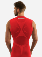 Koszulka męska termiczna bez rękawów Sesto Senso CL38 L/XL Czerwona (5904280037624) - obraz 3