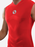 Koszulka męska termiczna bez rękawów Sesto Senso CL38 L/XL Czerwona (5904280037624) - obraz 5