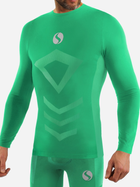 Koszulka męska termiczna długi rękaw Sesto Senso CL40 L/XL Zielona (5904280038041) - obraz 4